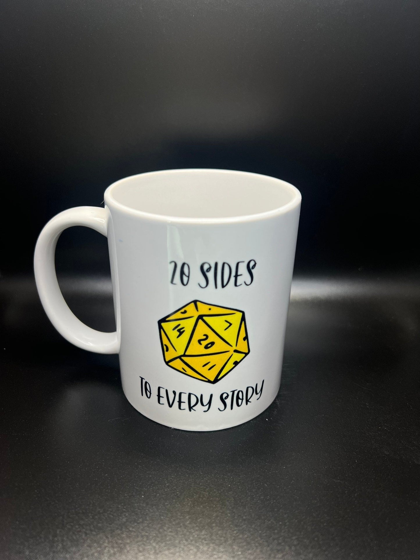 20 Sides To Every Story - 15 oz Ceramic mug