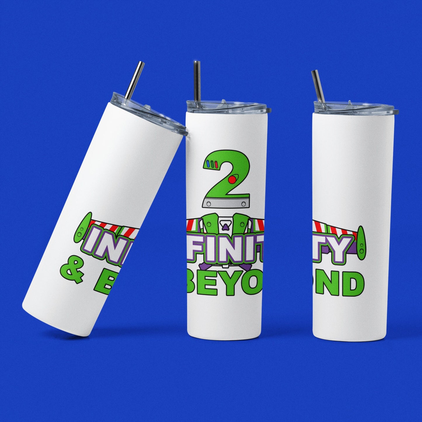 2 Infinity & Beyond - 20 oz Stainless Steel Tumbler