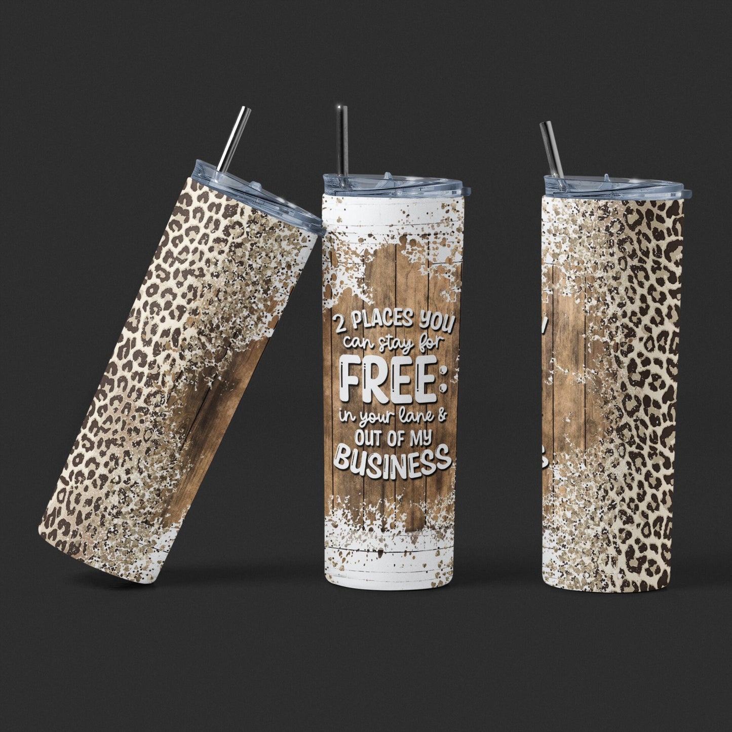 2 Places You Can Stay For Free - 20 oz Stainless Steel Tumbler